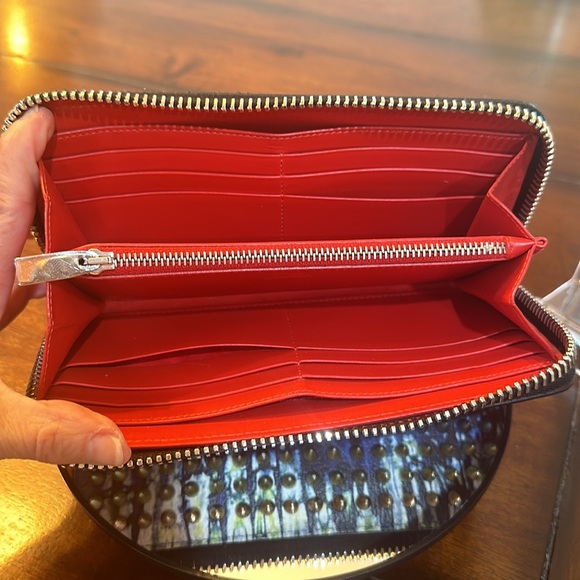 EUC Beautiful Christian Louboutin wallet. - Picture 9 of 15